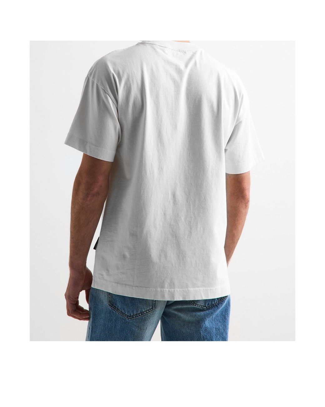 Palm Angels White T-Shirt for men