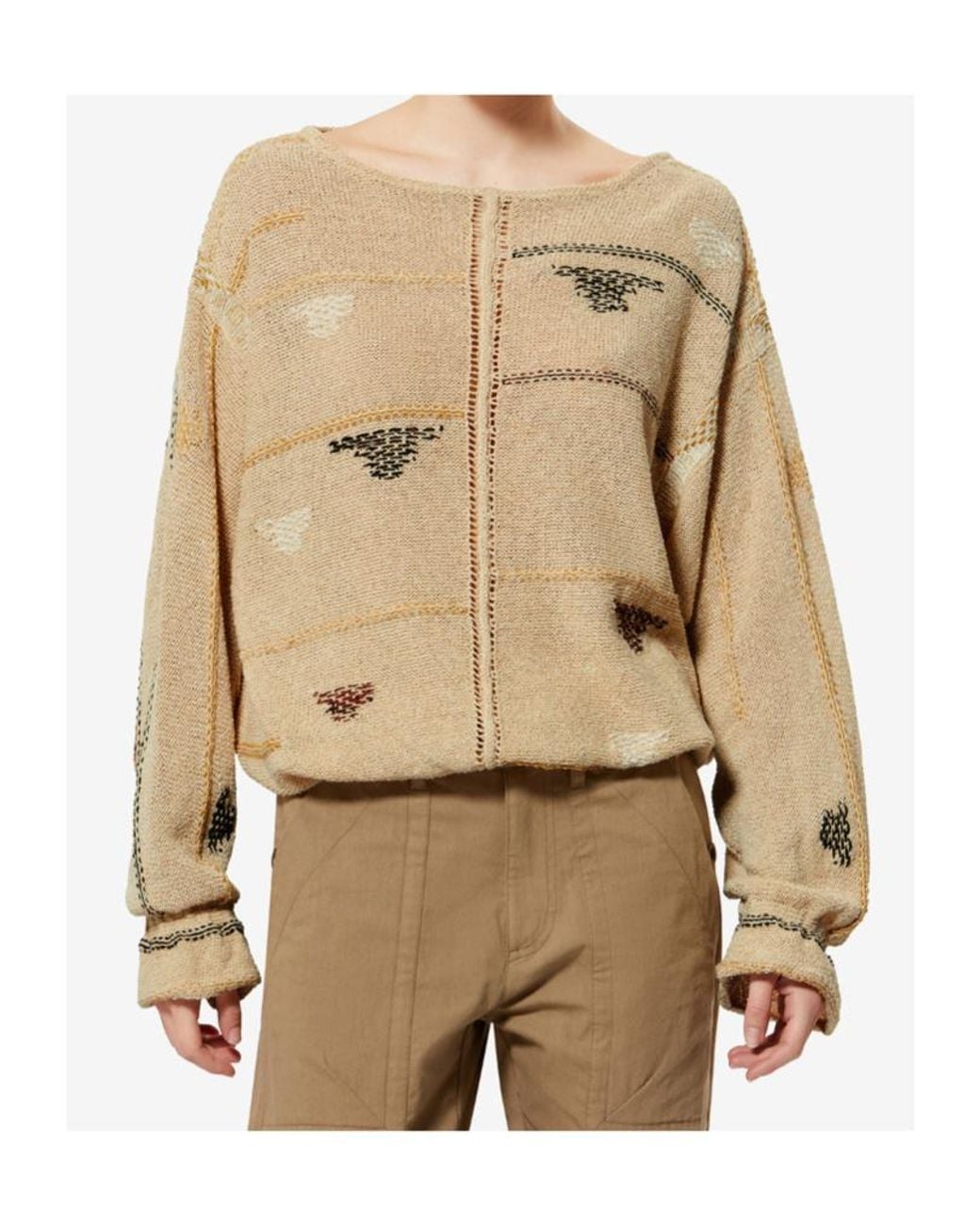 Isabel Marant Natural Elyron Sweater