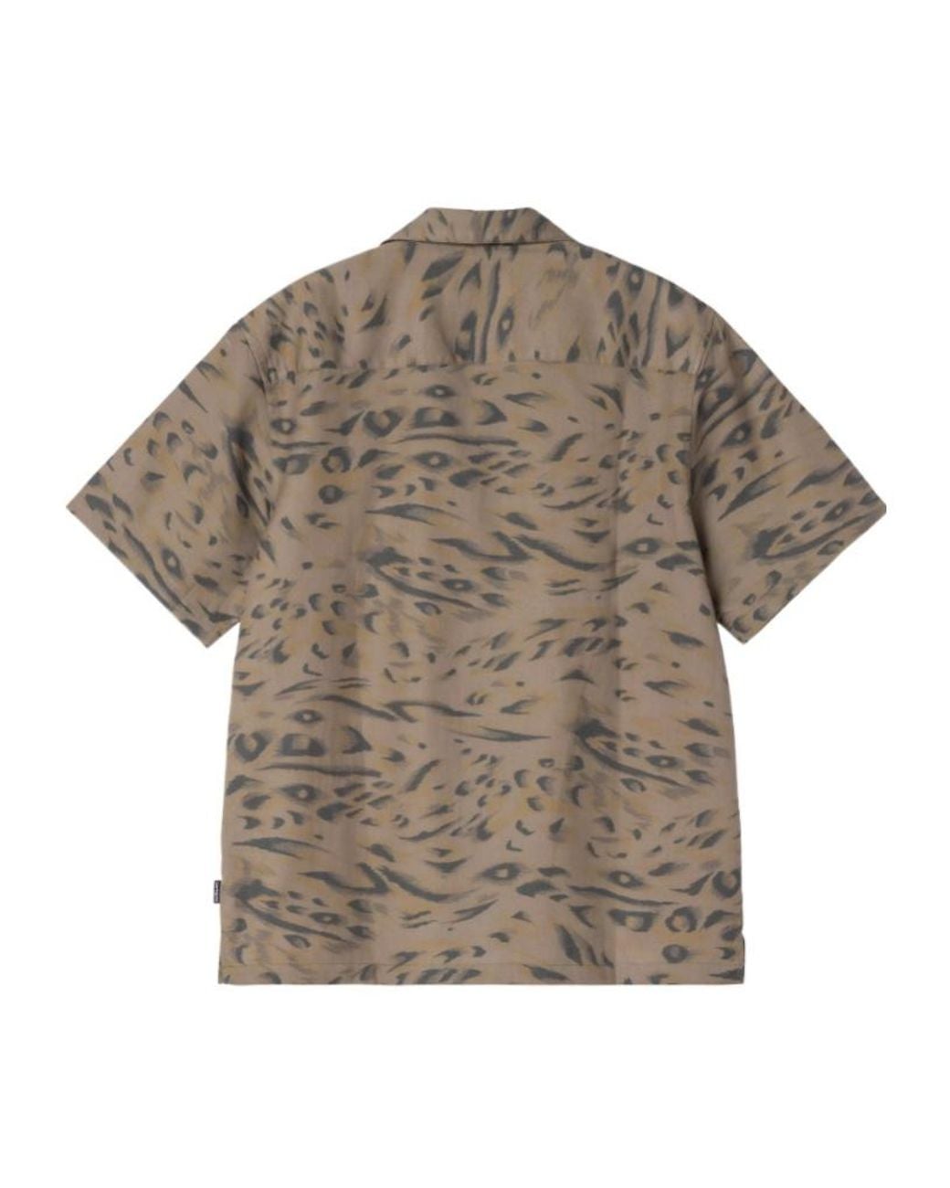 Carhartt Gray Travon Patterned Camp Shirt for men