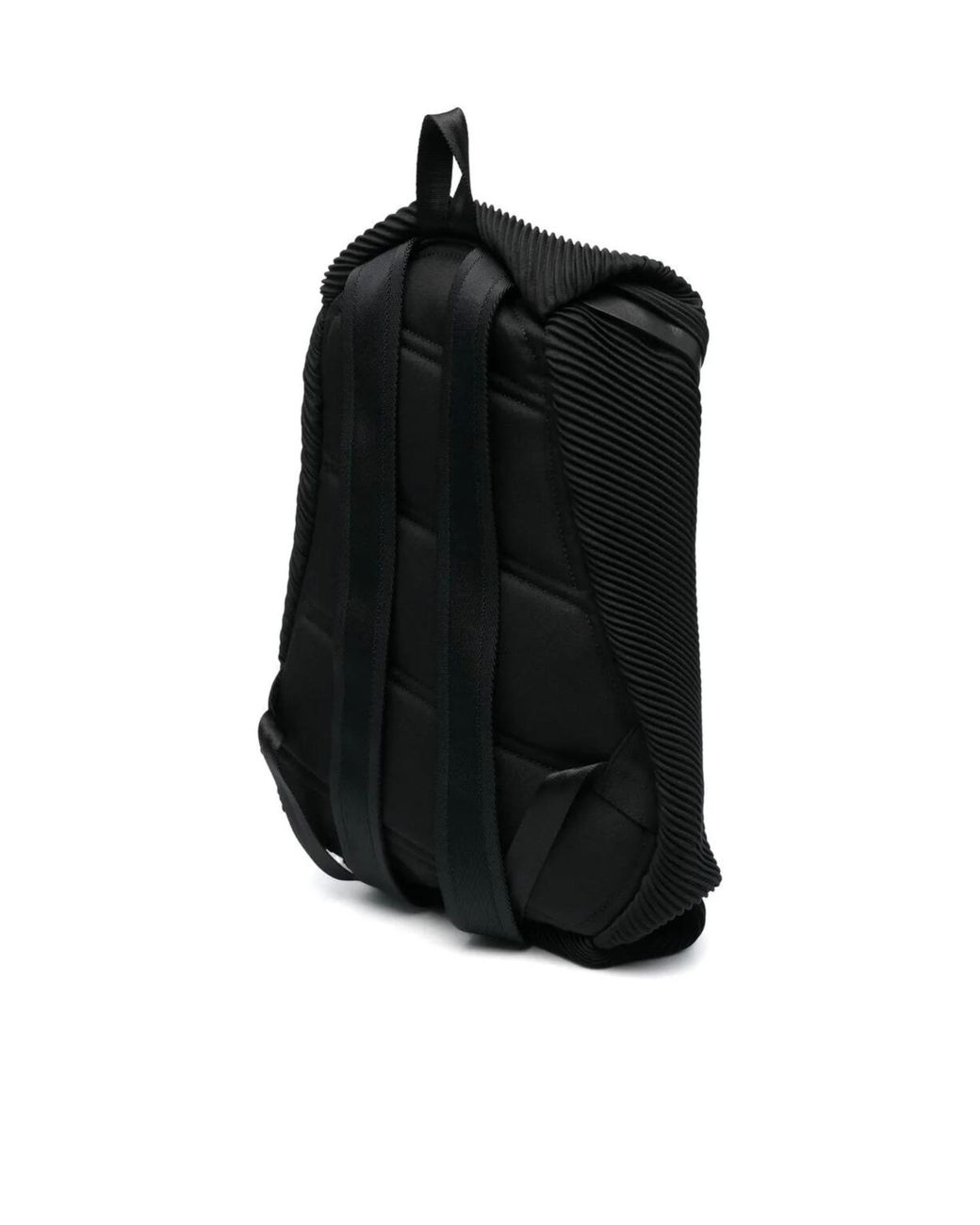 Pleats Please Issey Miyake Black Pleats Please Issey Miyake Bias Pleats Backpack