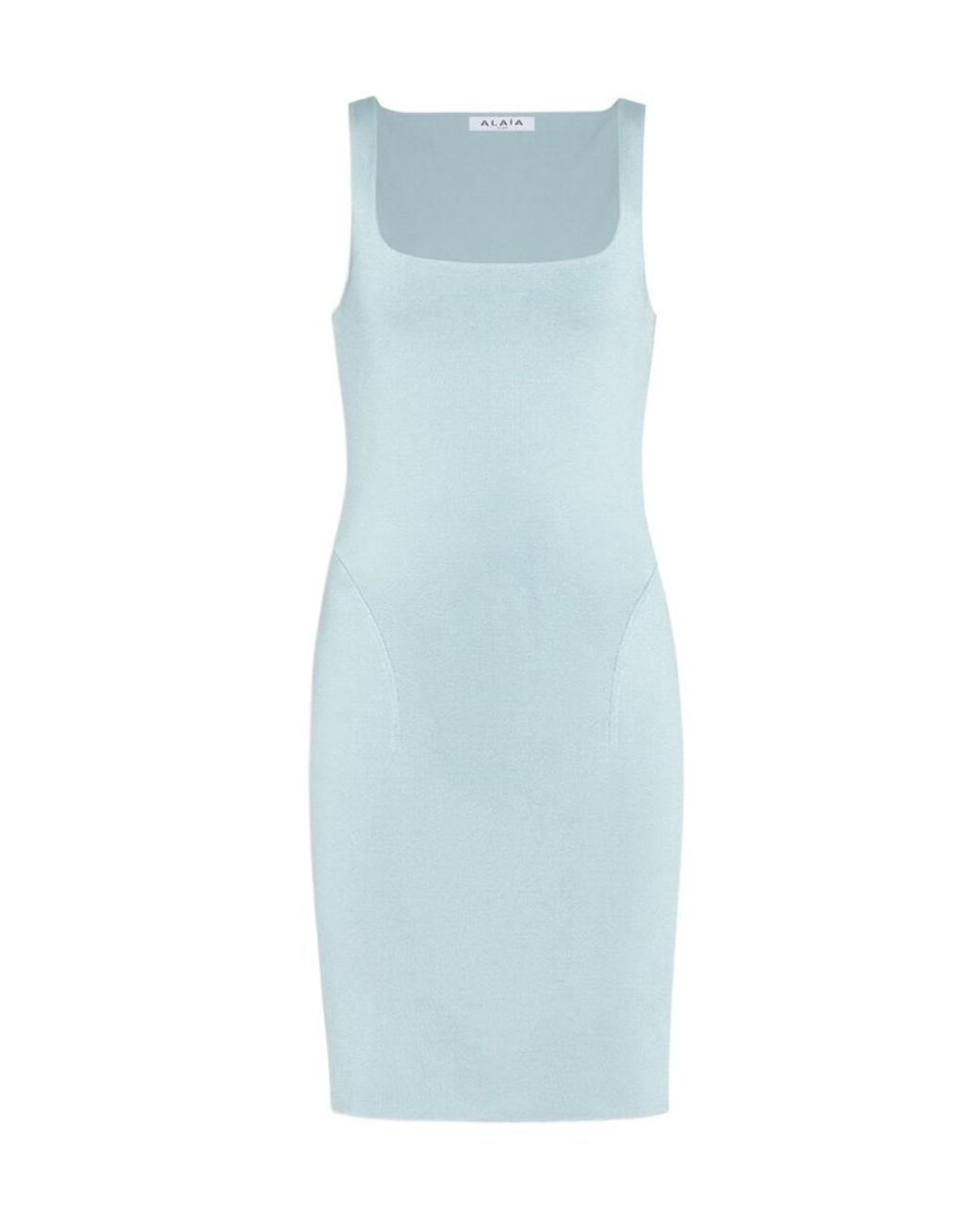 Alaïa Blue Sleeveless Dress