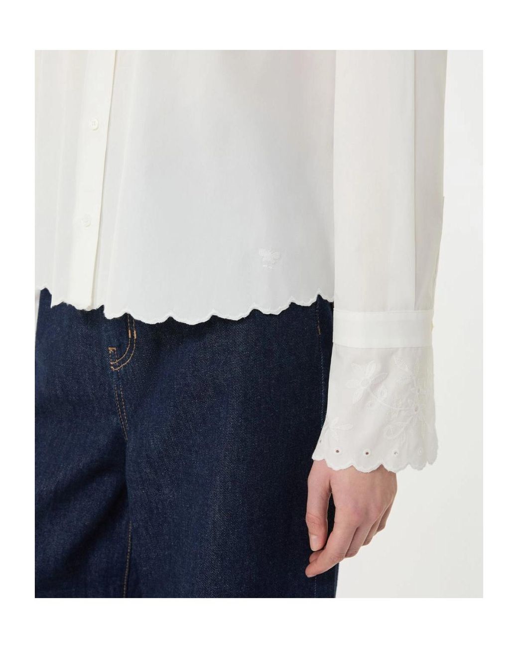 Weekend by Maxmara White Neutro Button-Up Shirt