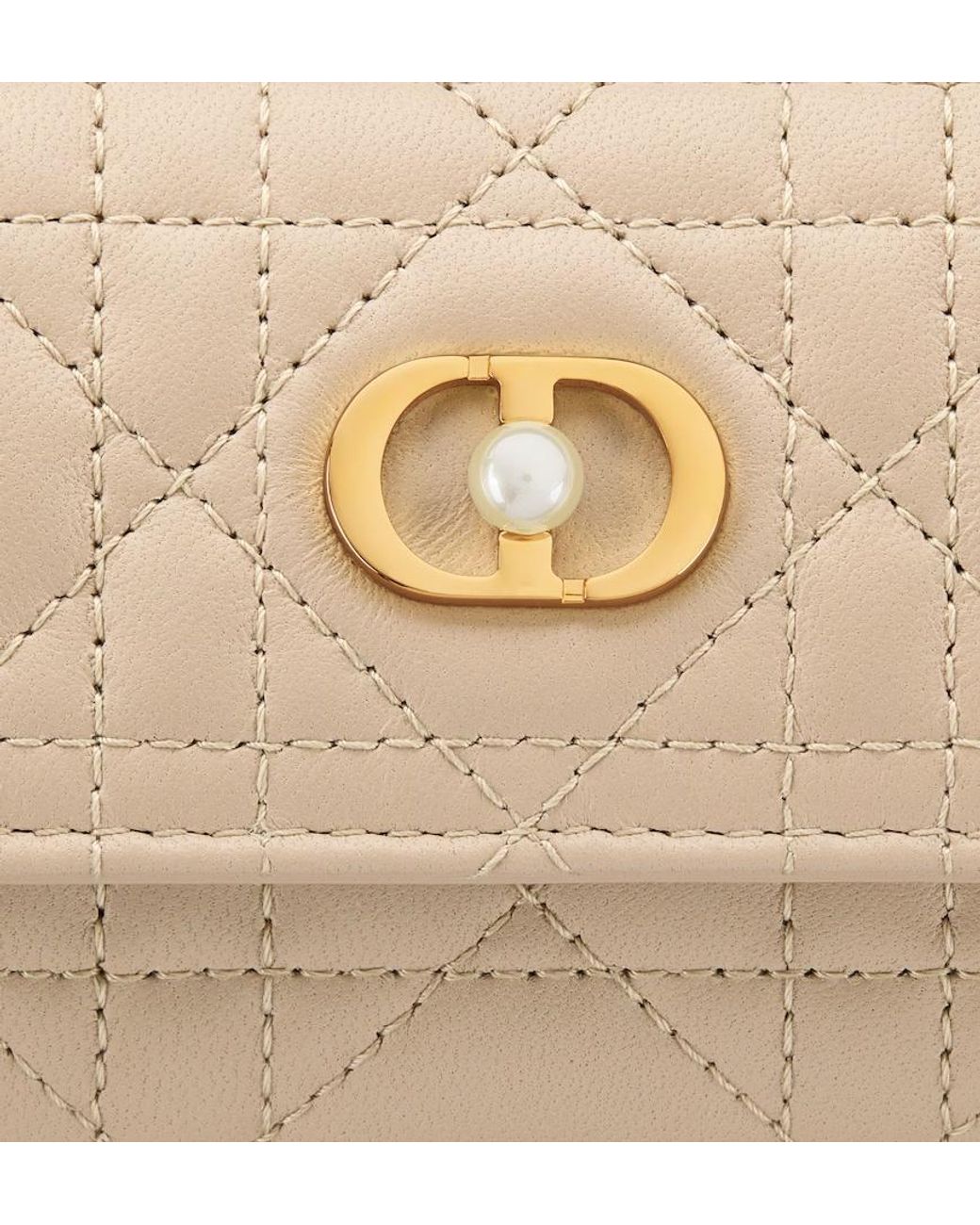 Dior Natural Jolie Glycine Wallet