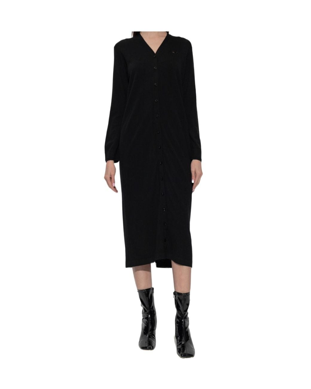 DIESEL Black M-Alinesa Long Sleeve Dress