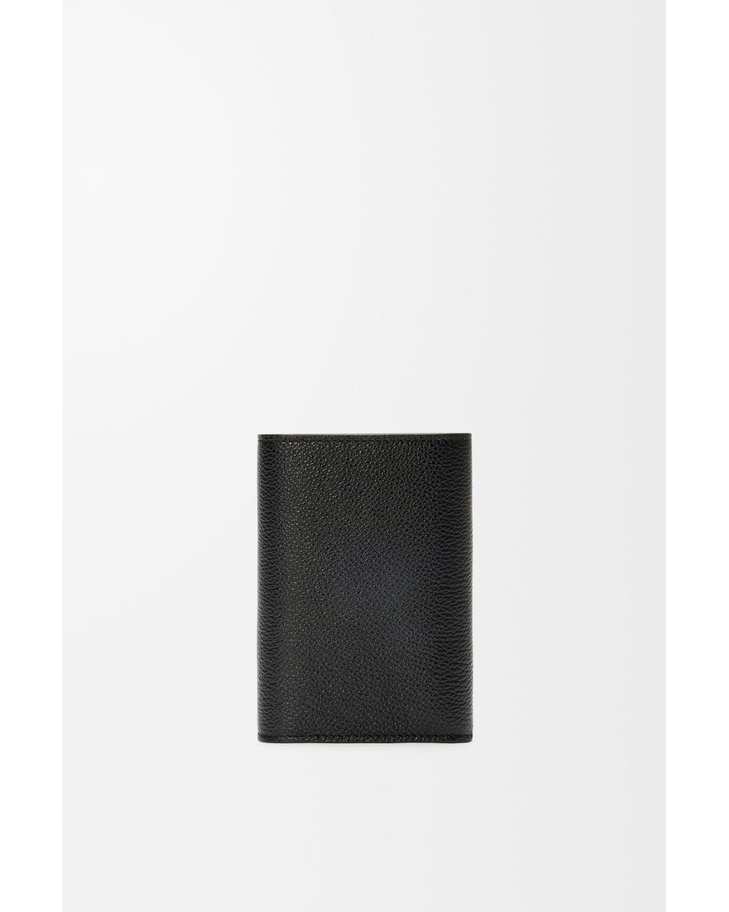 Loewe Black Logo Detailed Folded Small Wallet