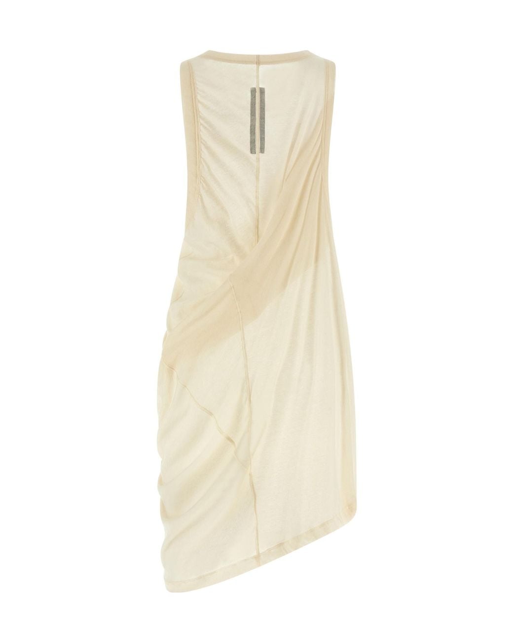 Rick Owens Natural Anthem Long Tank Top for men