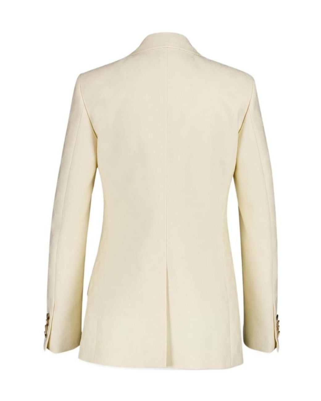 Gucci Natural Jacquard Tailored Blazer
