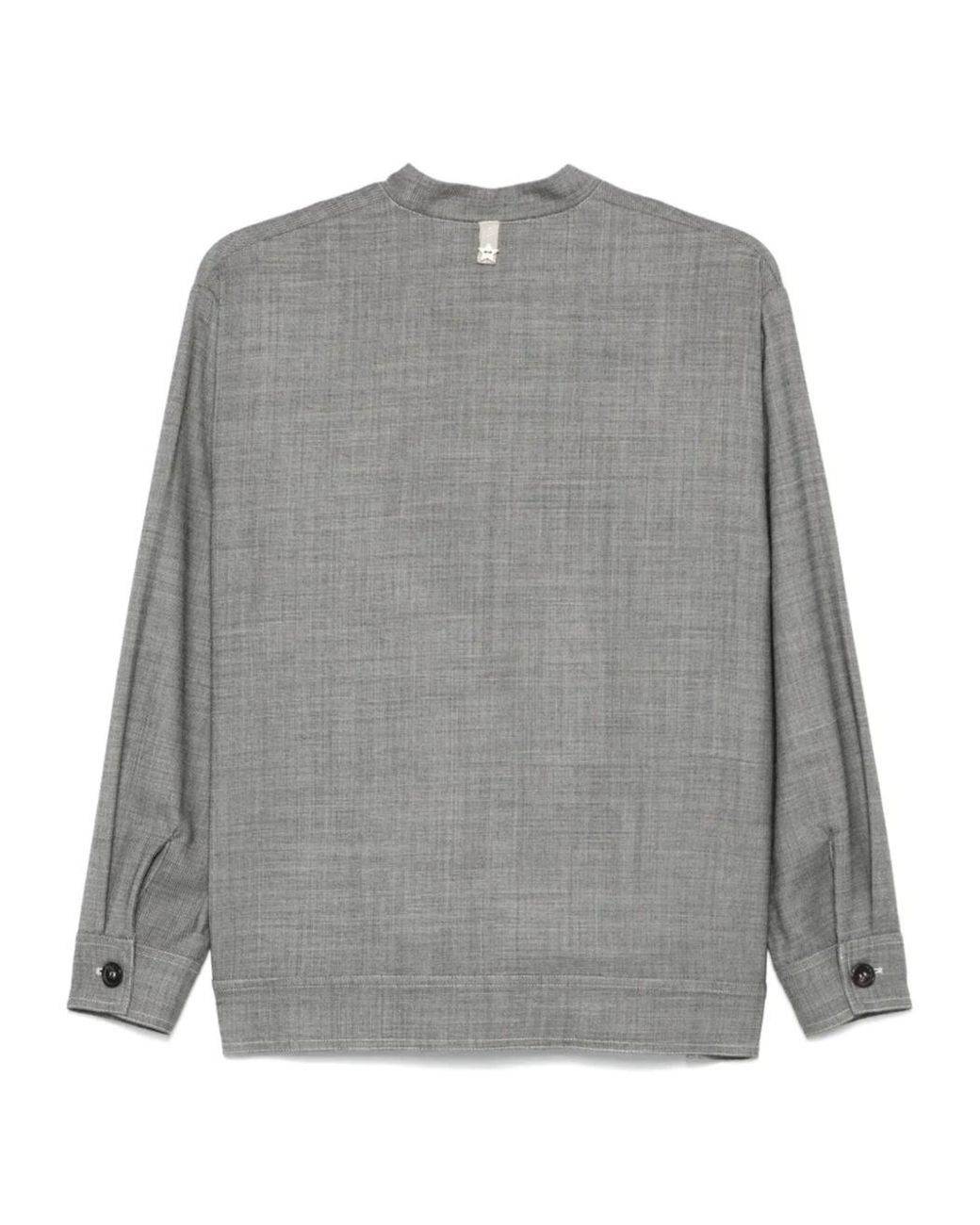Lorena Antoniazzi Gray Long-Sleeved Shirt