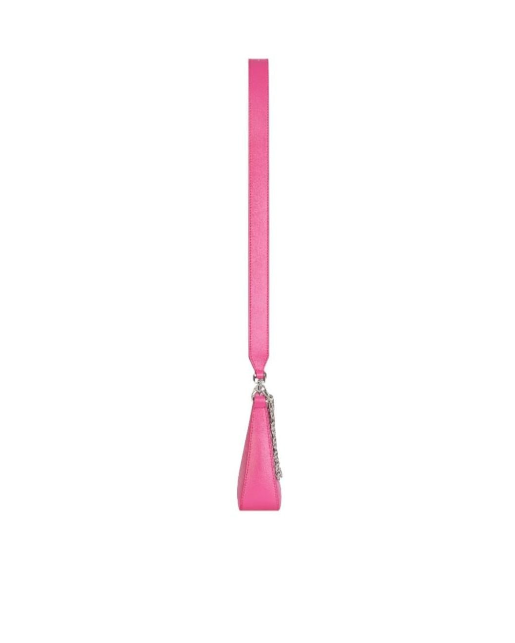 Givenchy Pink Mini Moon Cut-Out Crossbody Bag
