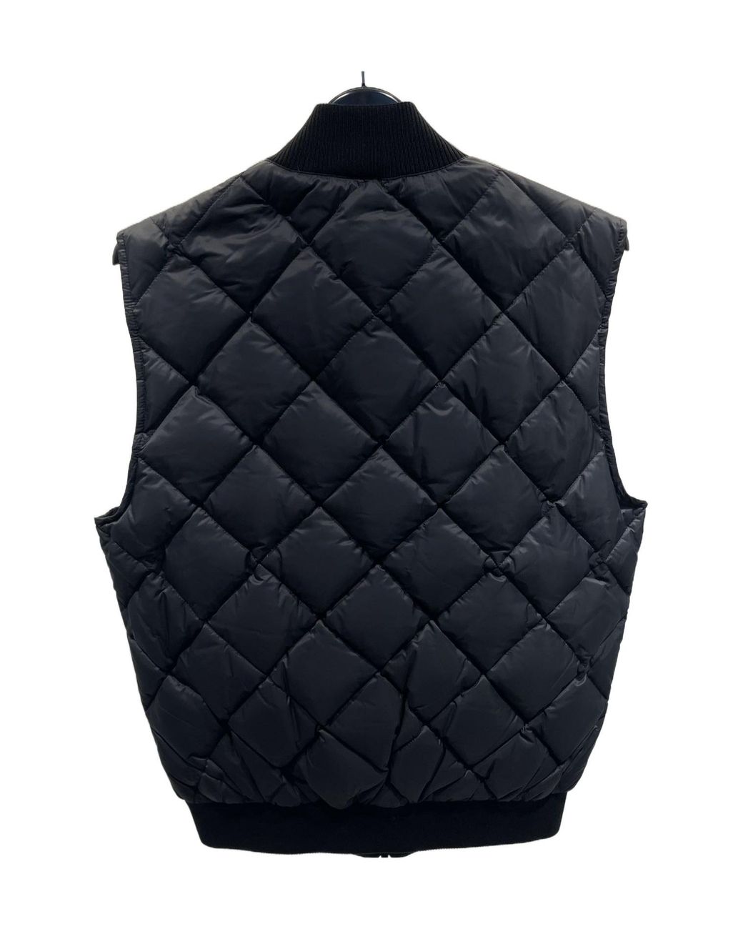 Ferragamo Blue Zippered Cotton Vest for men