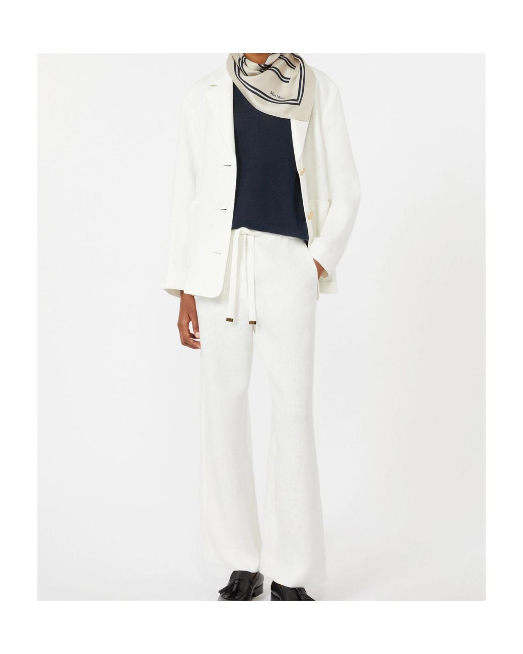 Max Mara Blue 'S Smmghianda Knitted Waistcoat