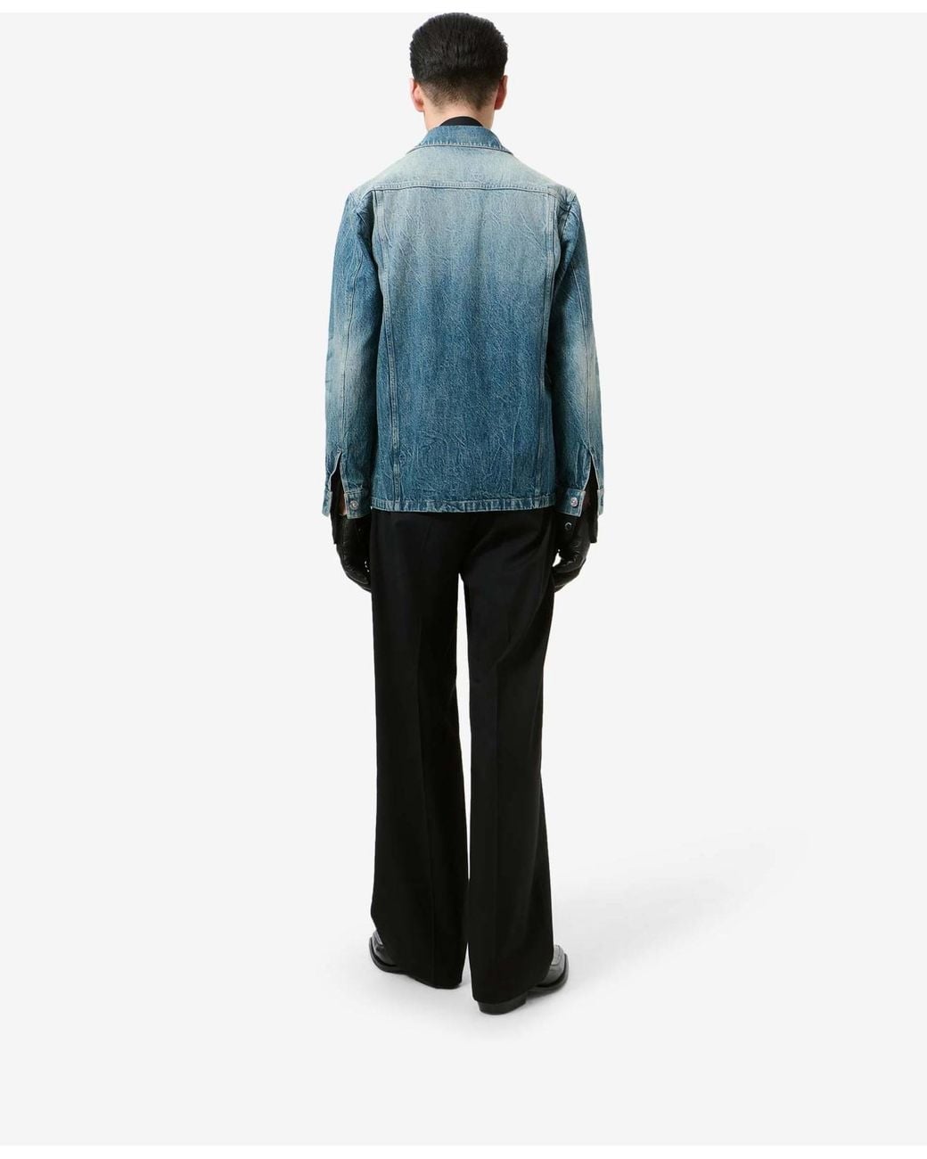 Our Legacy Blue Shackle Denim Jacket for men