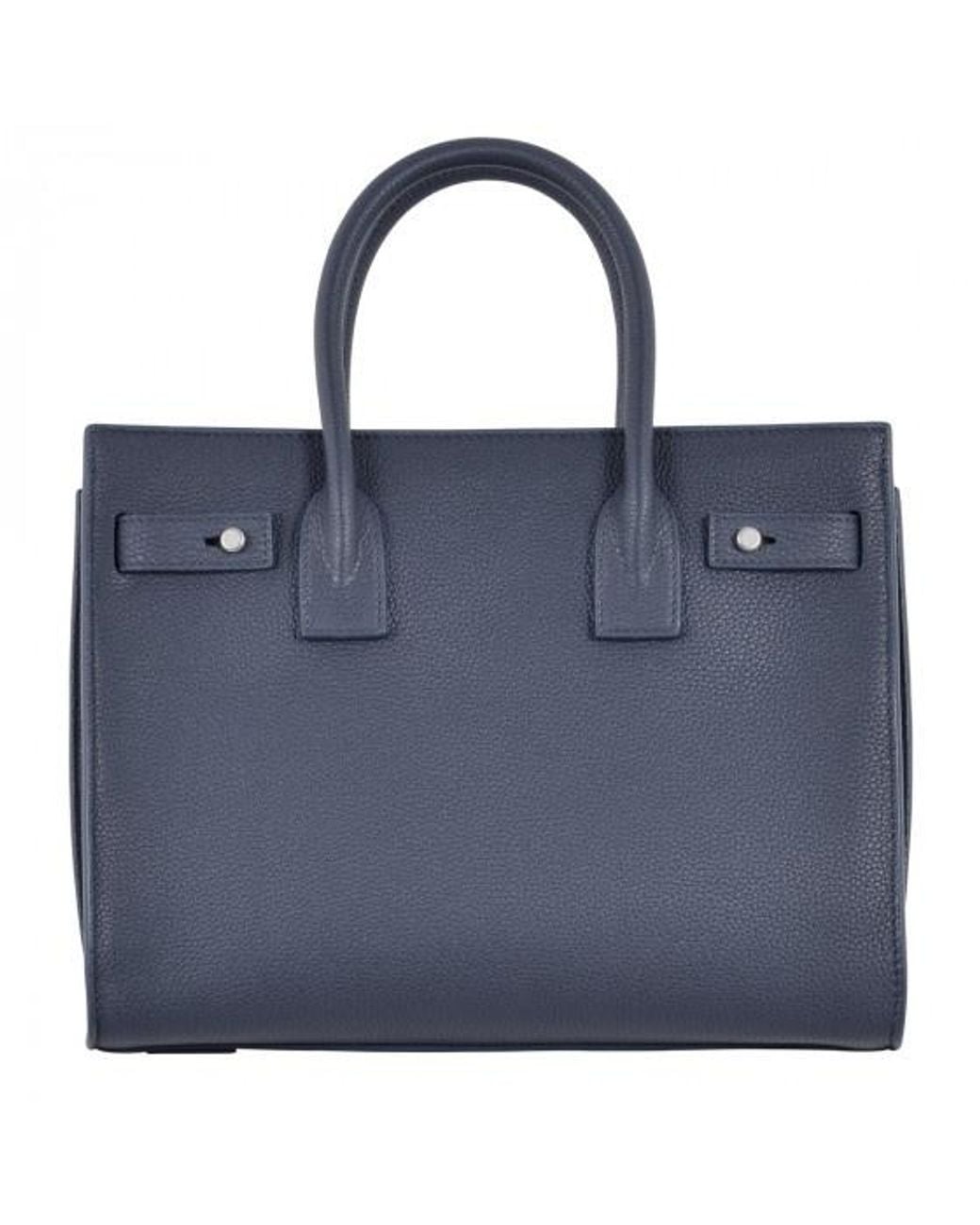 Saint Laurent Blue Nano Sac De Jour Shoulder Bag