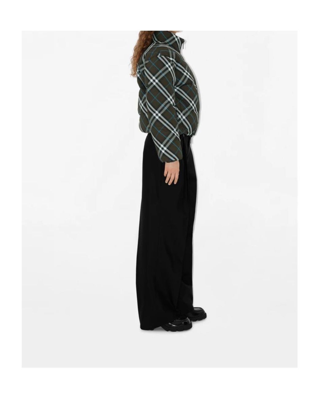 Burberry Multicolor Reversible Checked Puffer Jacket