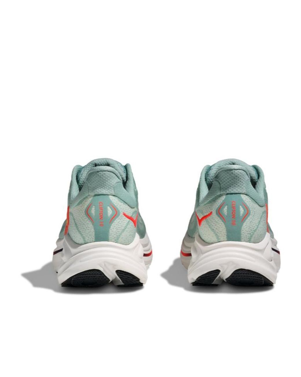 Hoka One One Blue Clifton 10 Lace-Up Sneakers for men