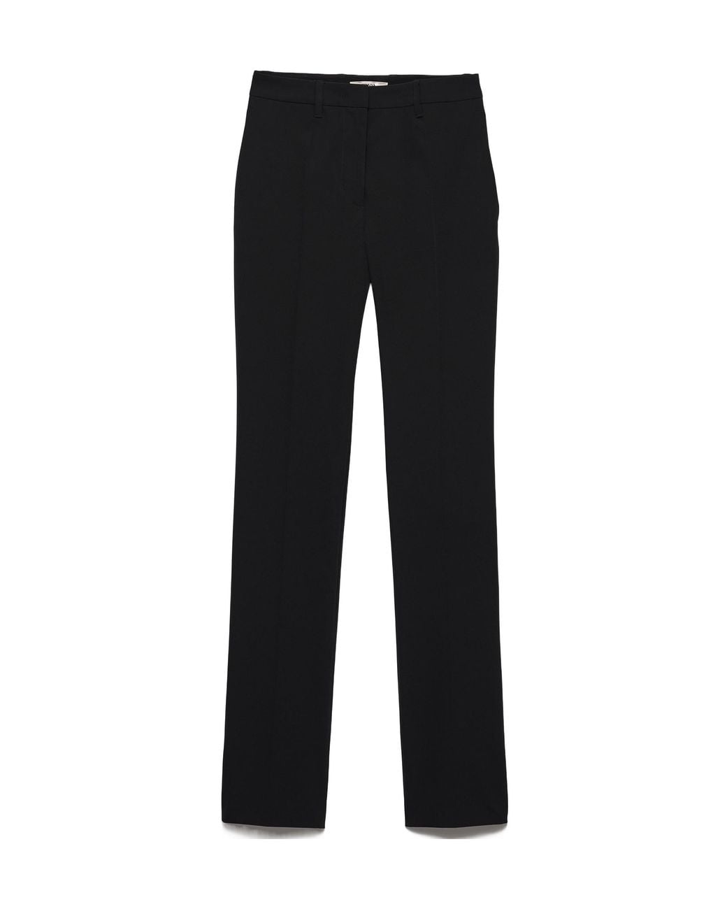 Prada Black Stretch Technical Fabric Pants
