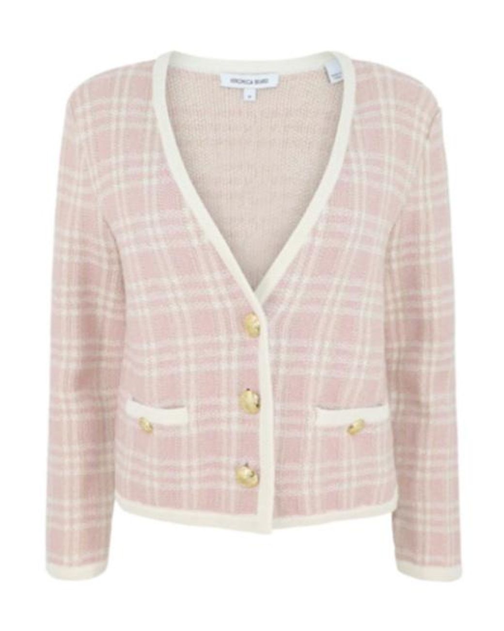 Veronica Beard Pink Claudine Knit Jacket