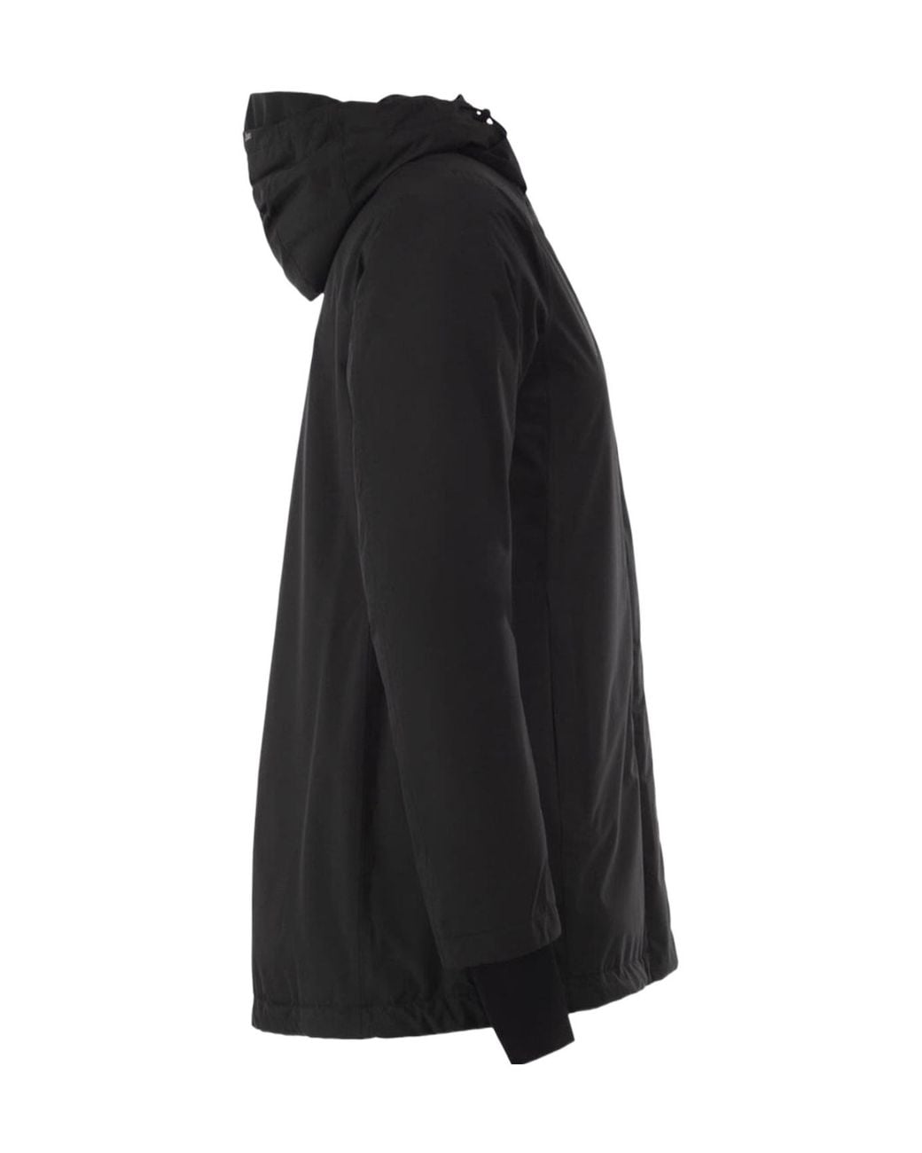 Herno Black Long-Sleeved Down Jacket