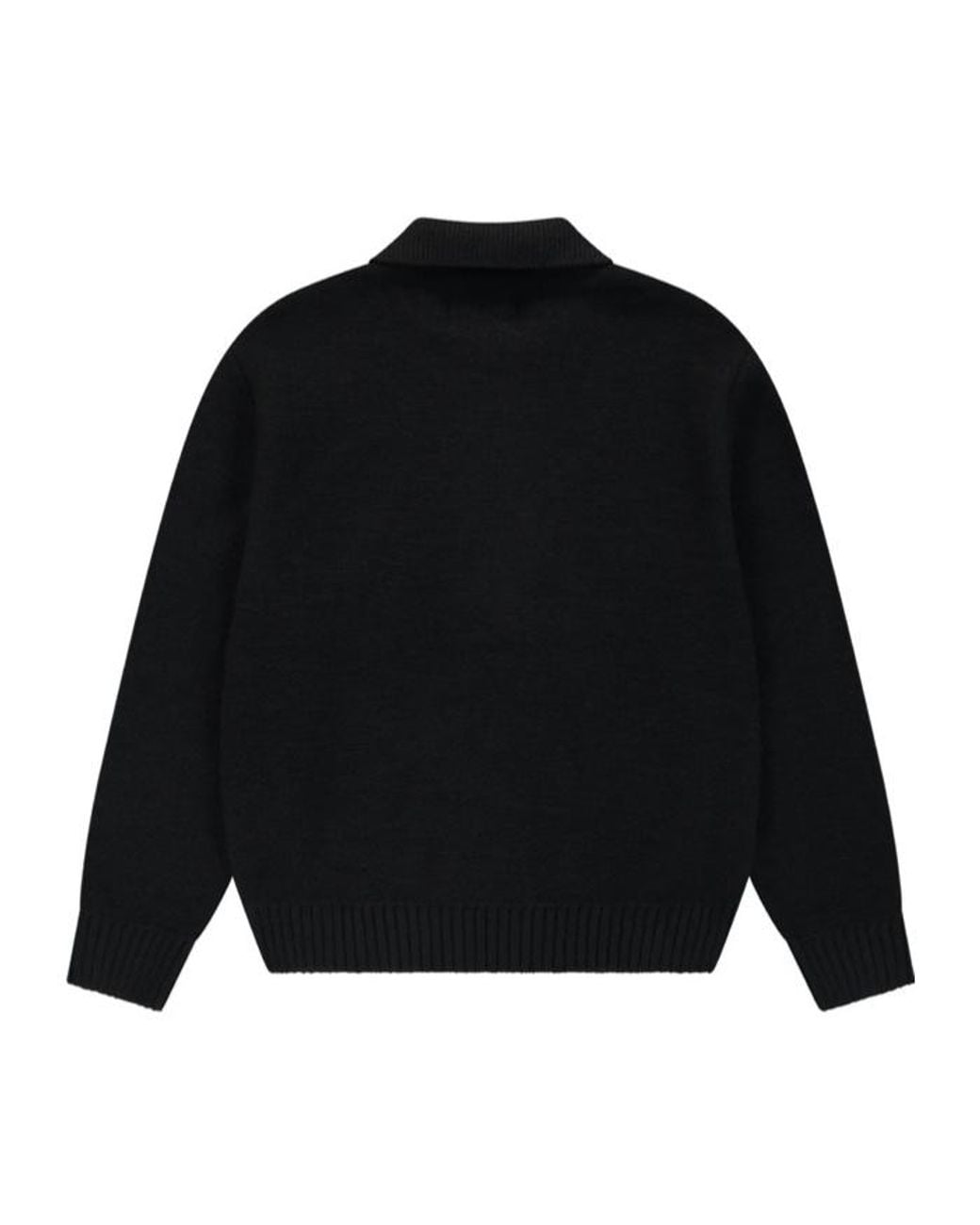 Arte' Blue Logo-Patch Zip-Up Sweater for men