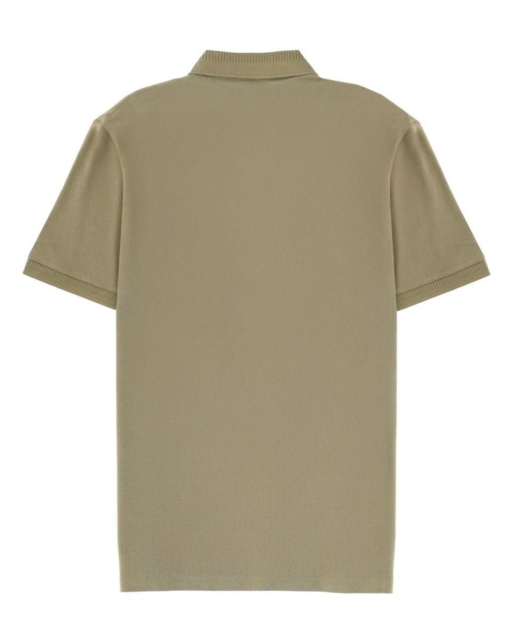 Boss Green Hugo Logo Patch Short-Sleeved Polo Shirt for men