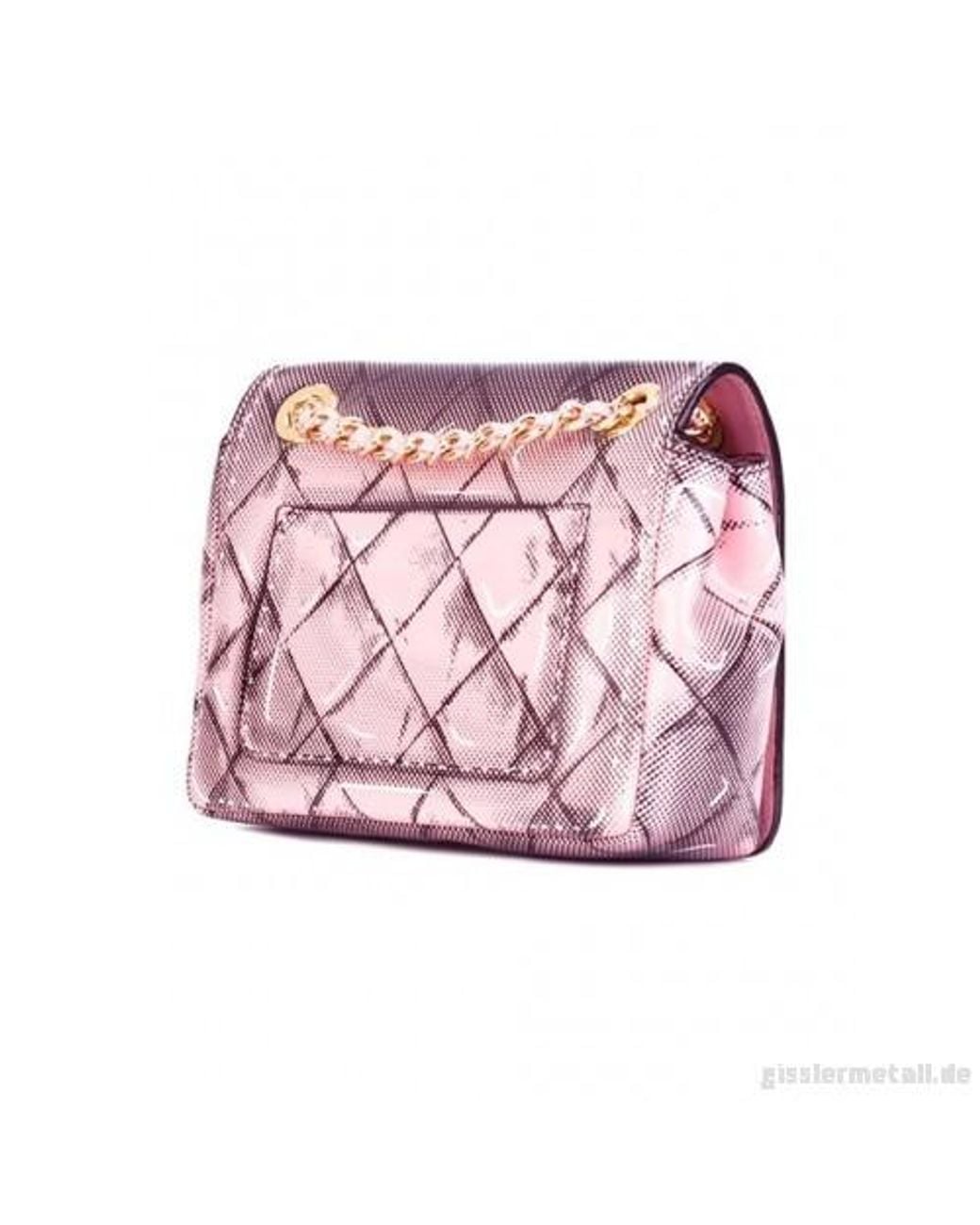 Moschino Pink Logo Shoulder Bag