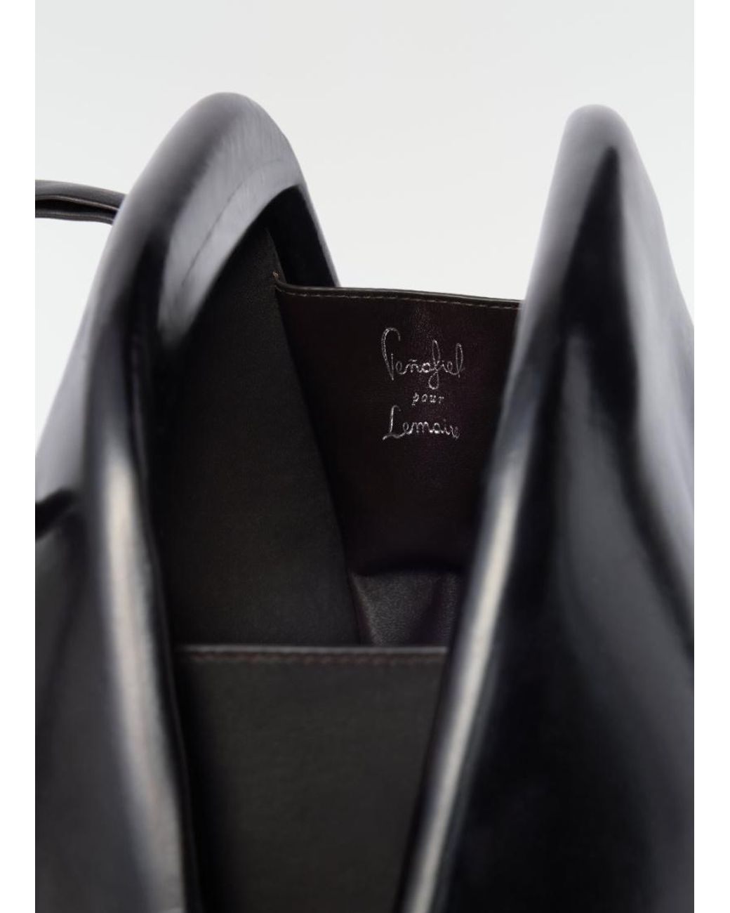 Lemaire Black X Carlos Peñafiel Fesses Bag