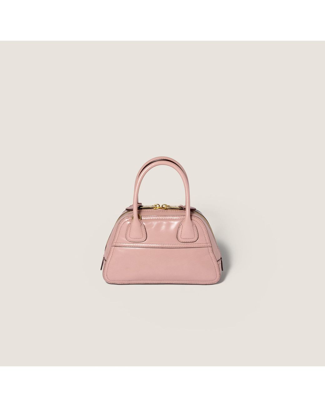 Miu Miu Pink Vivant Shiny Leather Mini-Bag