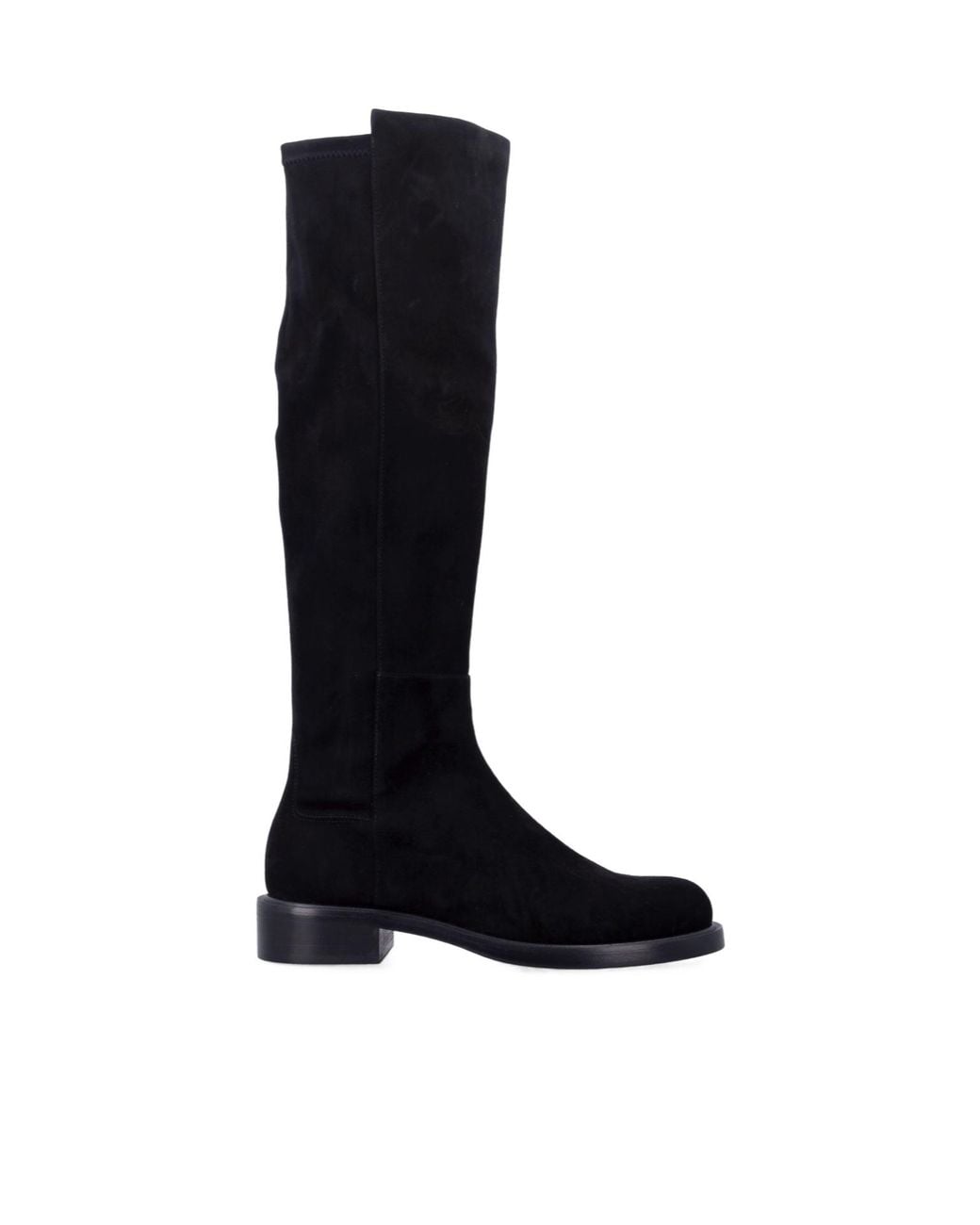 Stuart Weitzman Black 5050 Gisele Knee-High Leather Boots