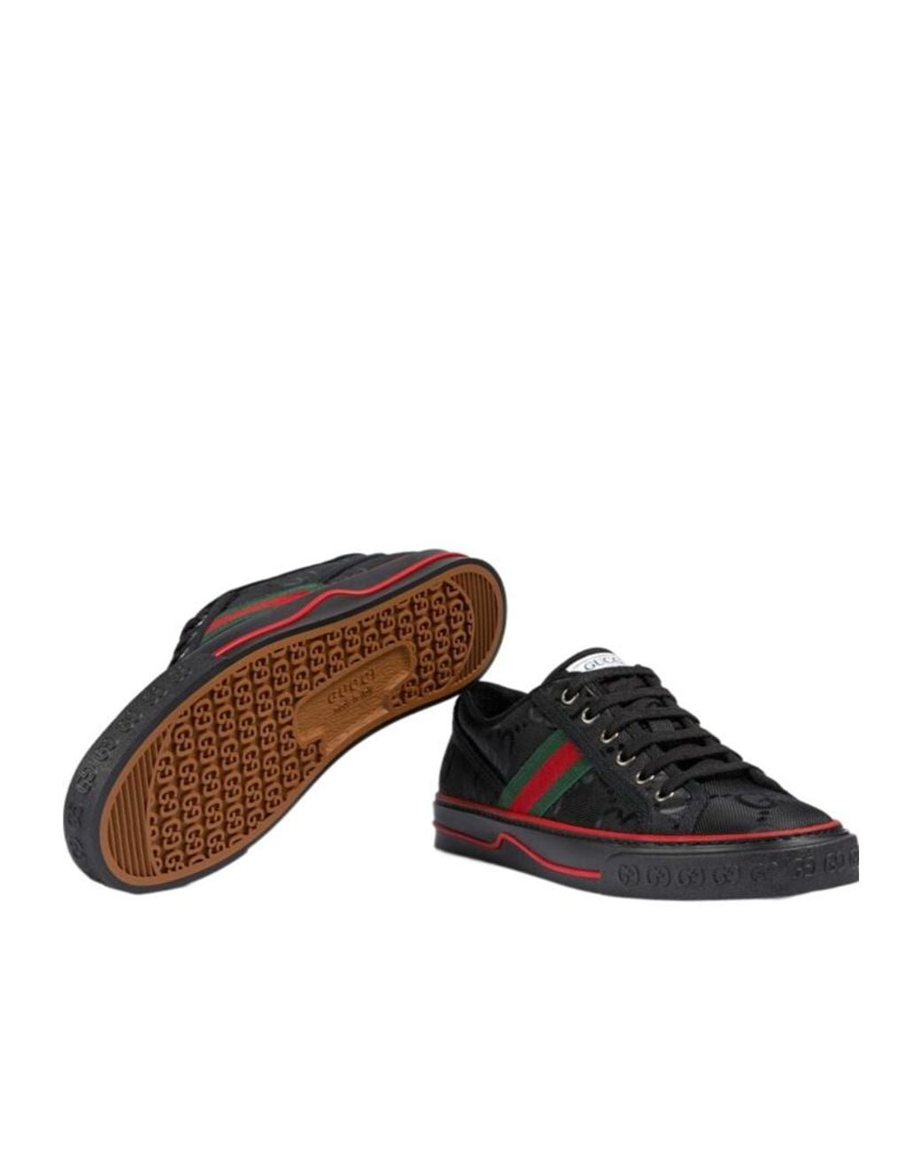 Gucci Black Off The Grid Gg Tennis 1977 Sneakers