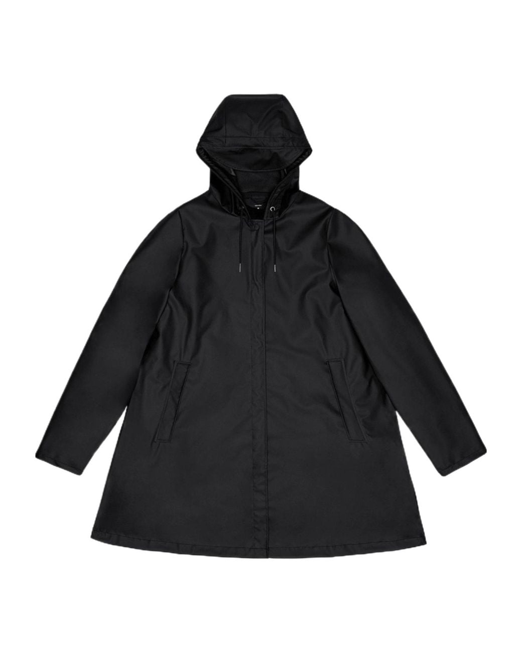 Rains Black A-Line Raincoat