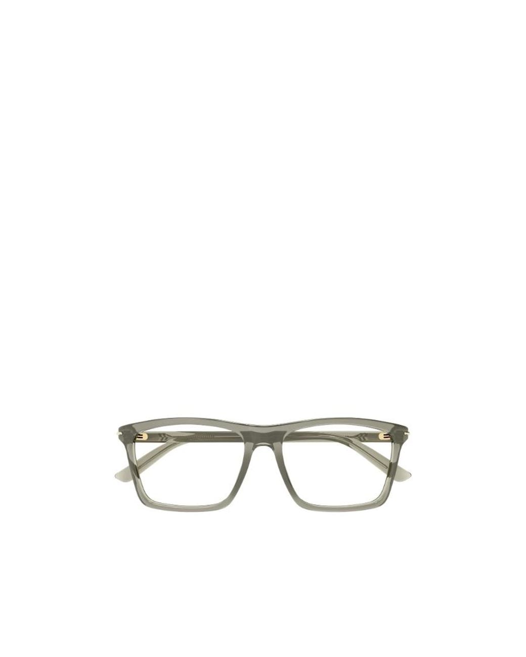 Gucci Metallic Eyewear Rectangular Optical Glasses for men