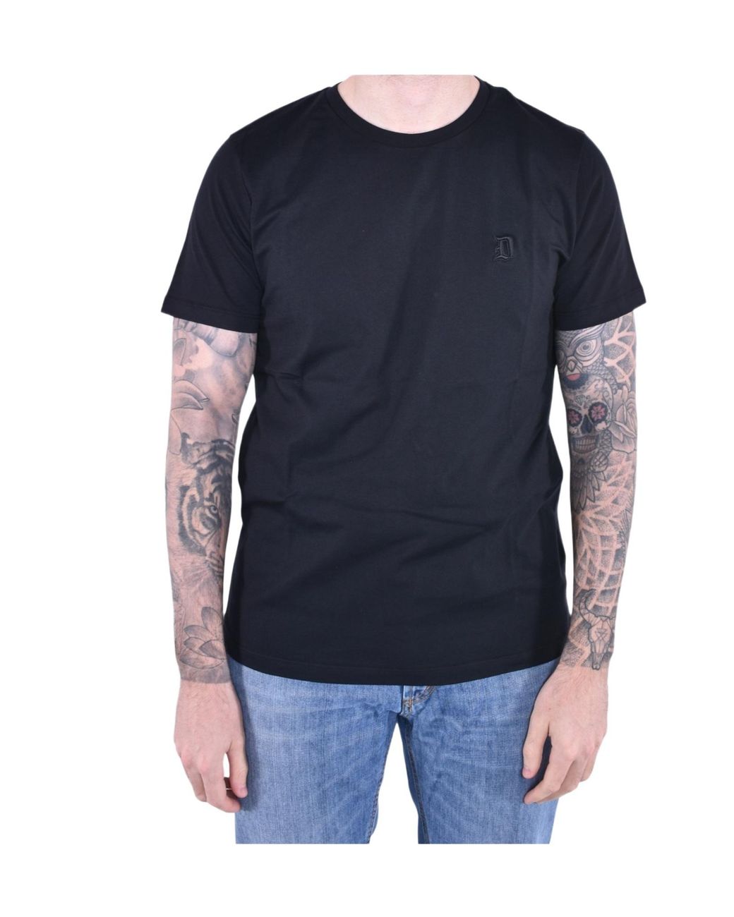 Dondup Blue Logo T-Shirt for men