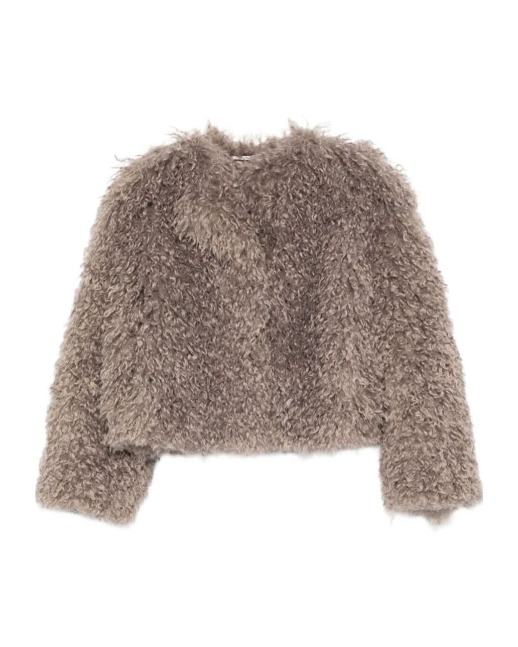 Tagliatore Brown Long-Sleeved Casual Jacket