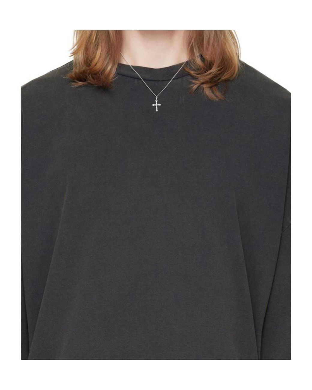 NUMBERING White Chain Necklace for men