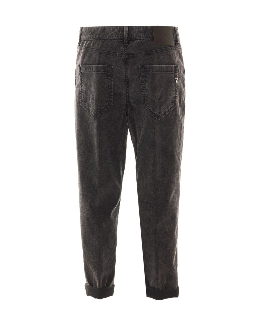 Dondup Black Koons Gioiello Button-Fly Jeans