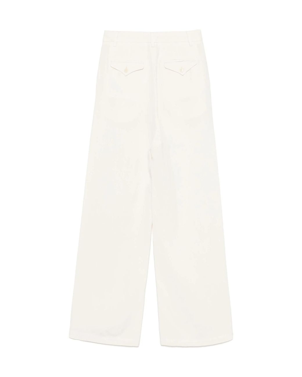 Barena White Nini Brezza Trousers