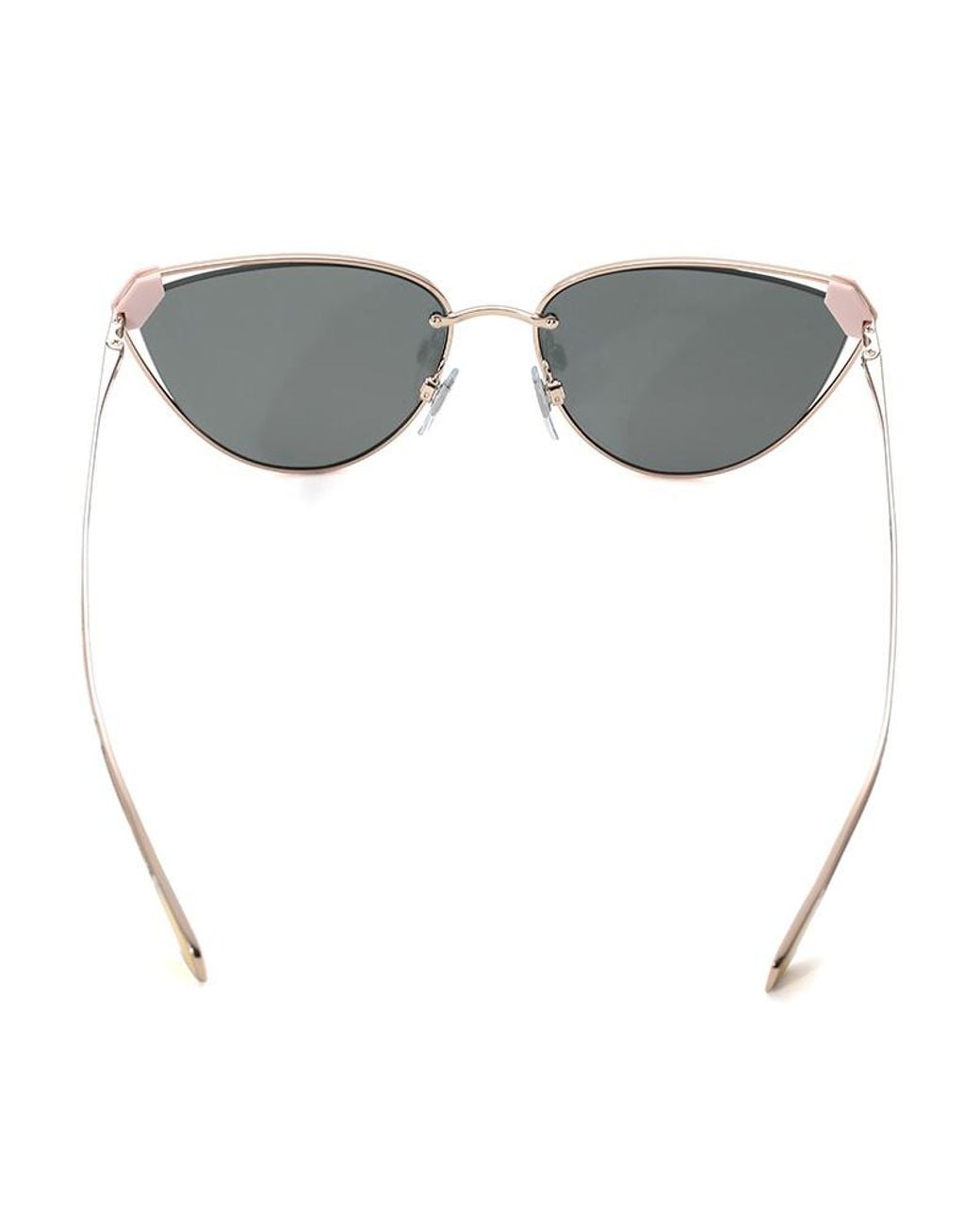 BVLGARI Pink Cat Glasses Sunglasses