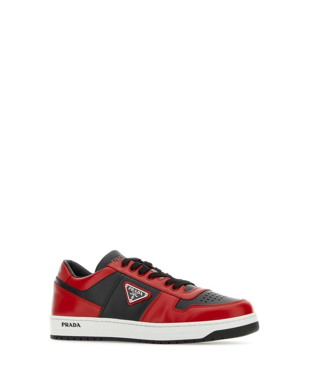 Prada Red Logo Sports Shoes for men