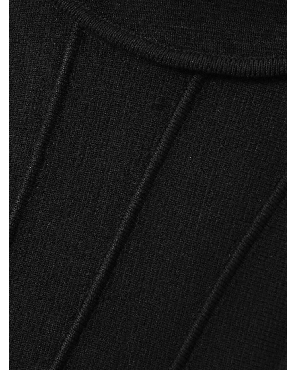 Mugler Black Fitted Top
