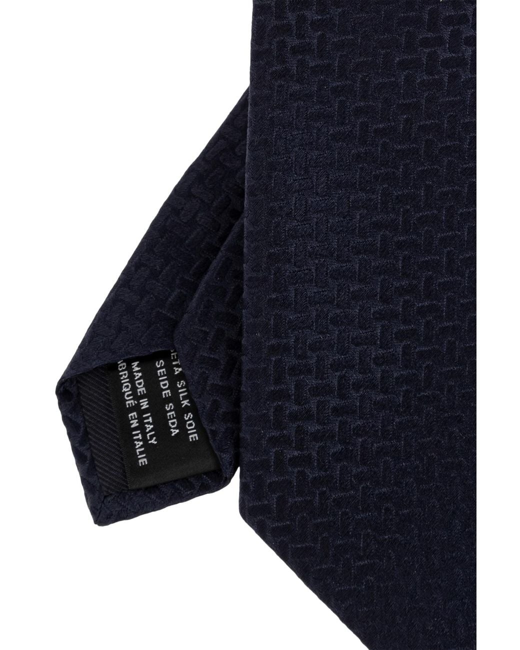 Tom Ford Blue Textured Silk Tie for men