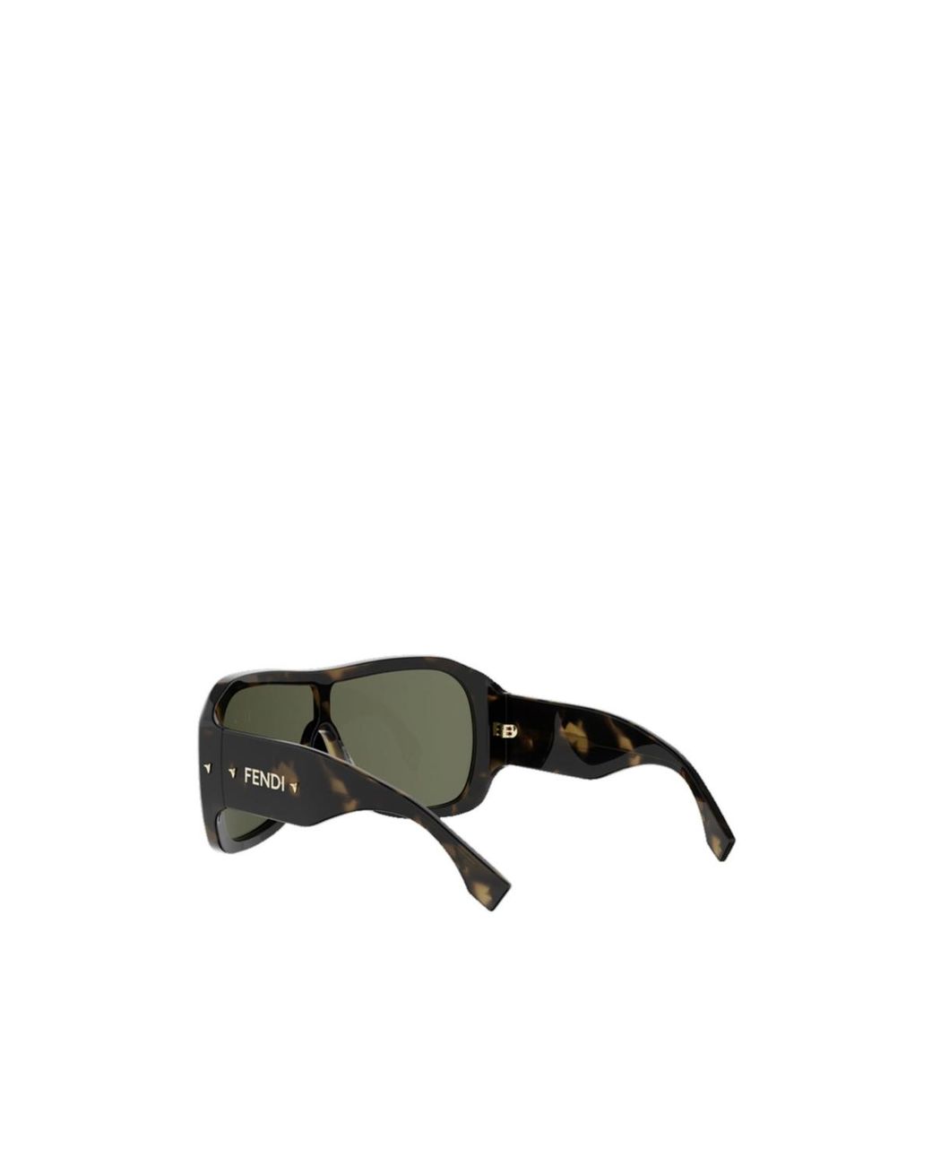 Fendi Green Eyewear Pilot Frame Sunglasses