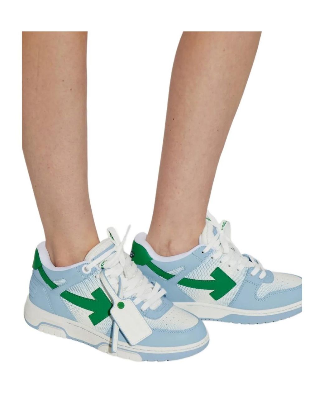 Off-White c/o Virgil Abloh Blue Out Of Office Lace-Up Sneakers