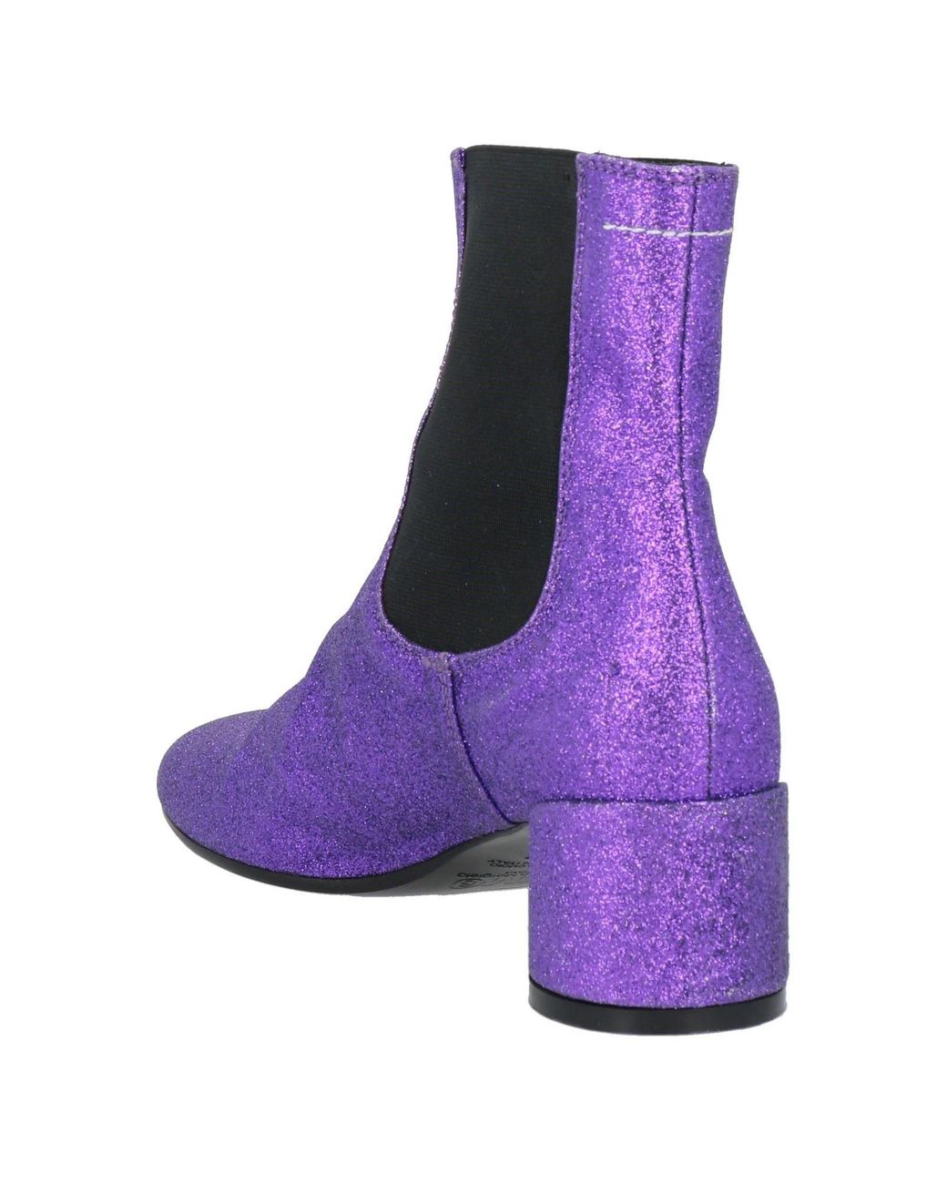 Maison Margiela Purple Ankle Boots