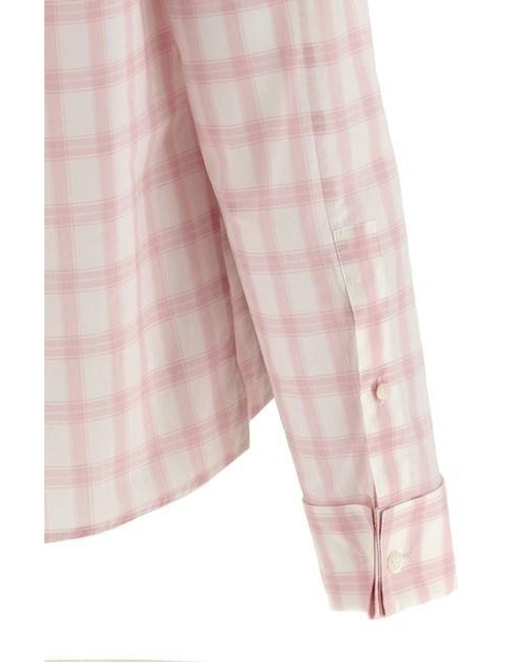 Loewe Pink Checked Shirt