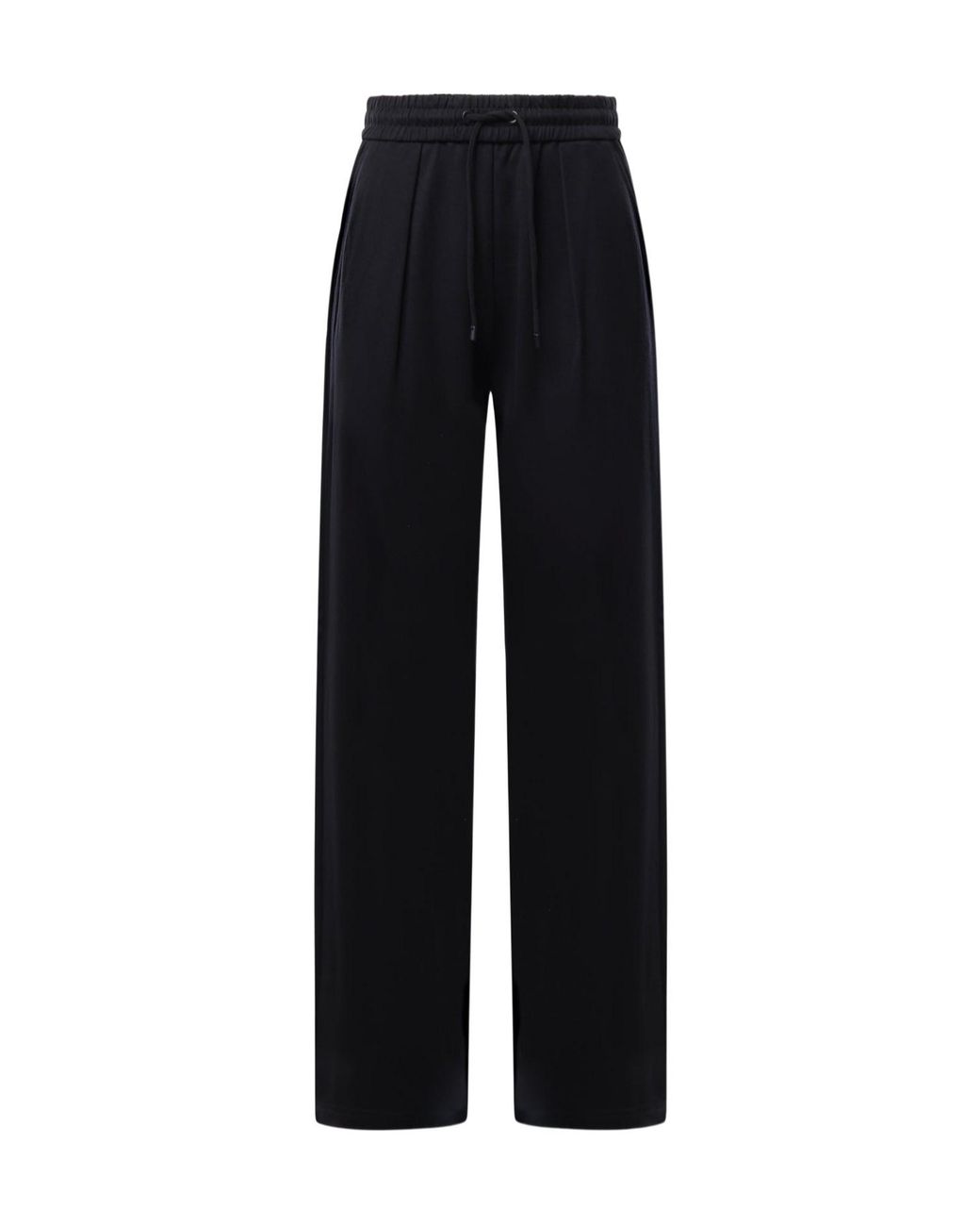 Max Mara Black Mxmdancing Drawstring Pleated Trousers