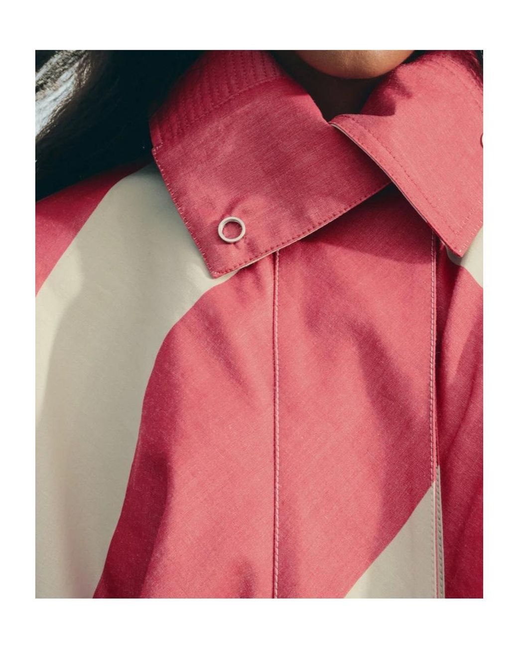 Jacquemus Red Losange Oversized Jacket