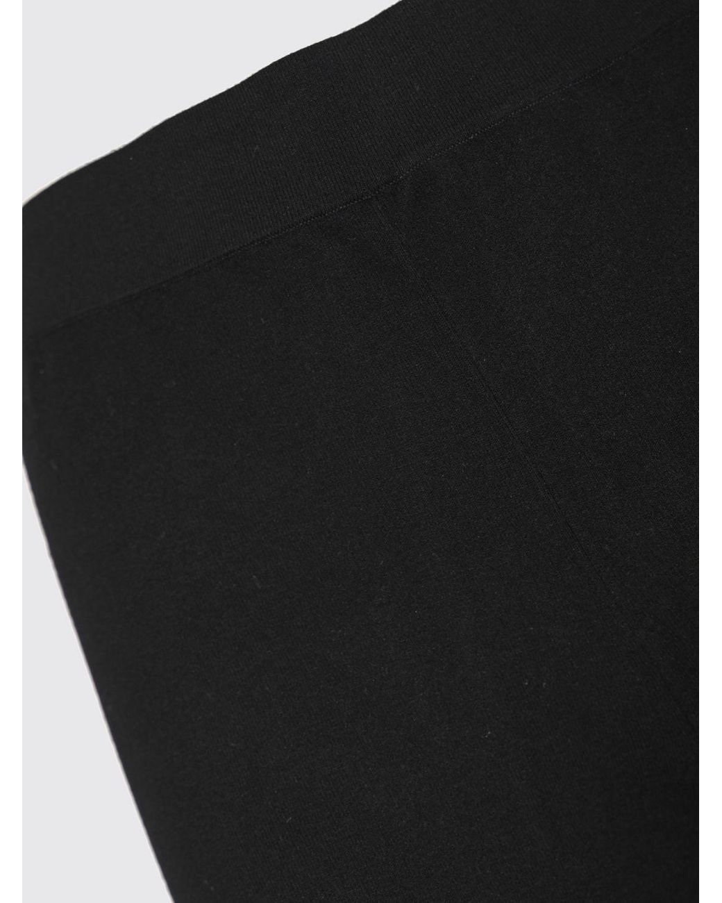 Max Mara Black Elastic Waist Casual Pants