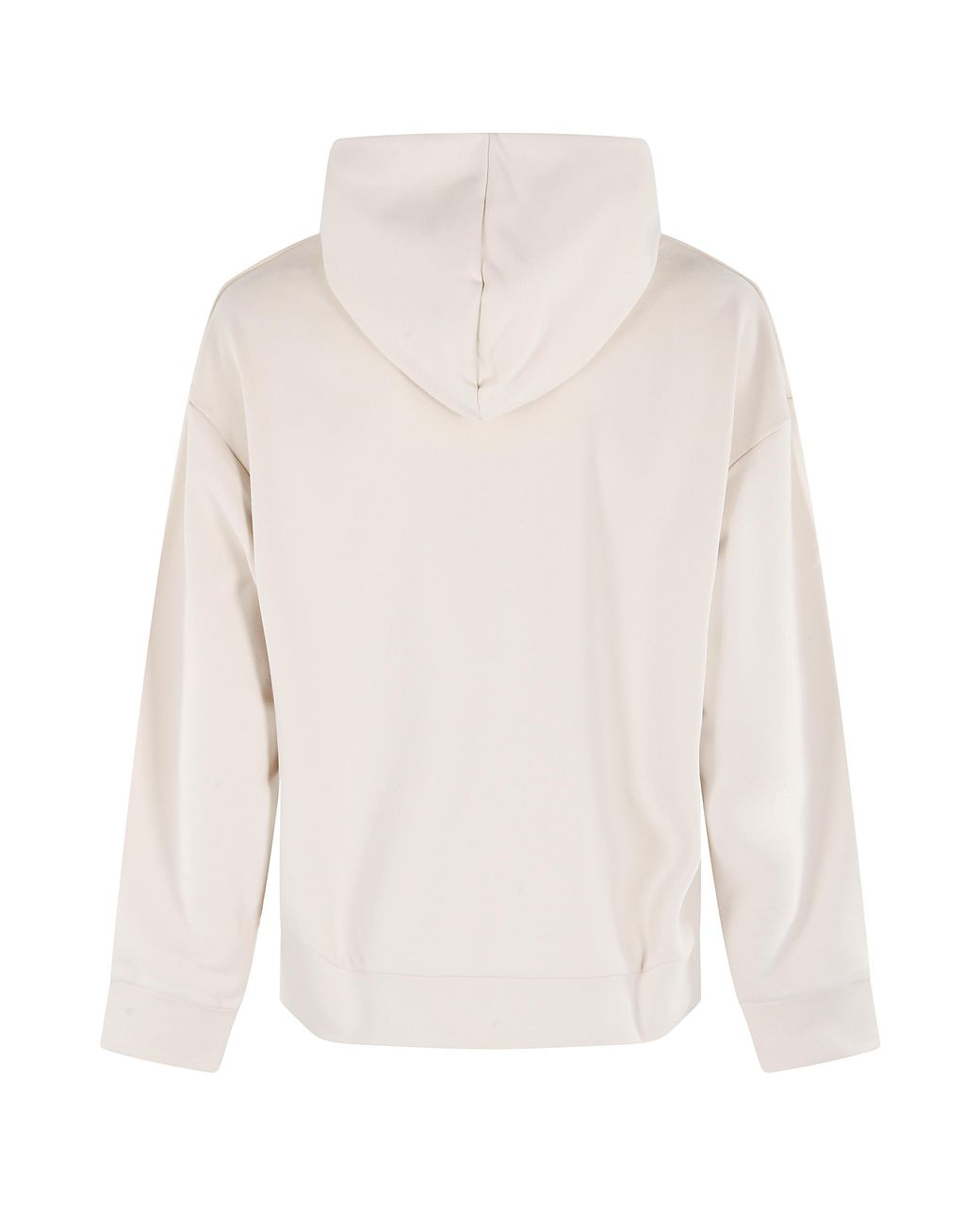 Boss White Boss Long Sleeved Floral-Embroidered Hoodie for men