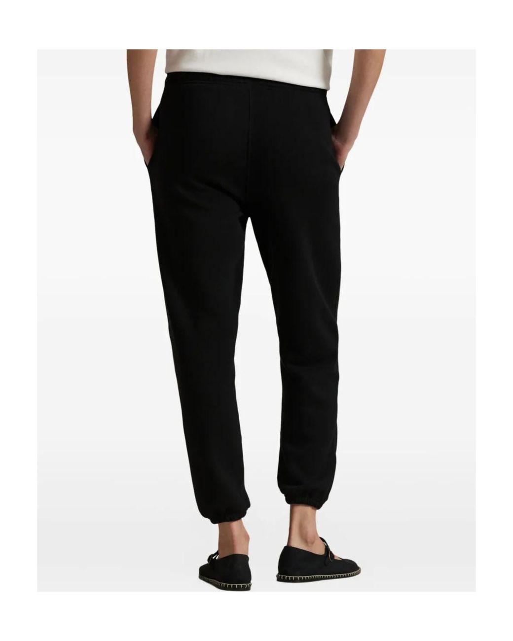 Polo Ralph Lauren Black Tapered Track Pants