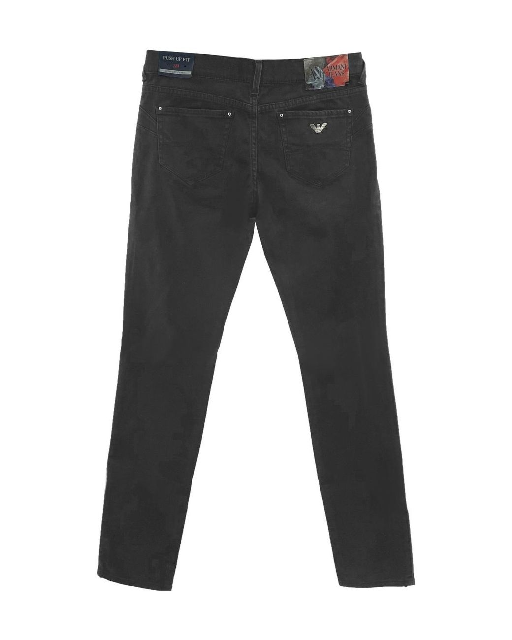 Armani Jeans Gray Logo Jeans